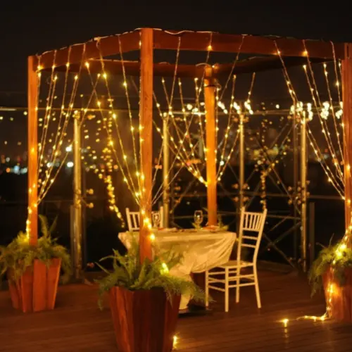 CENA ROMÁNTICA TERRAZA